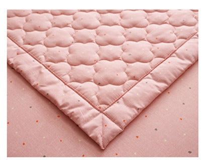 [ORGANIC Cotton] Pink Dot_Mattress Pad