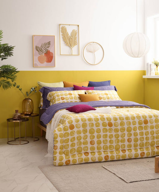 [MARIE ADELINE] 100% Tencel Modal Comforter Set_Yellow