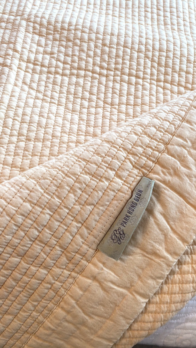 100% Cotton_Blanket, Spread, Mattress Pad_Beige