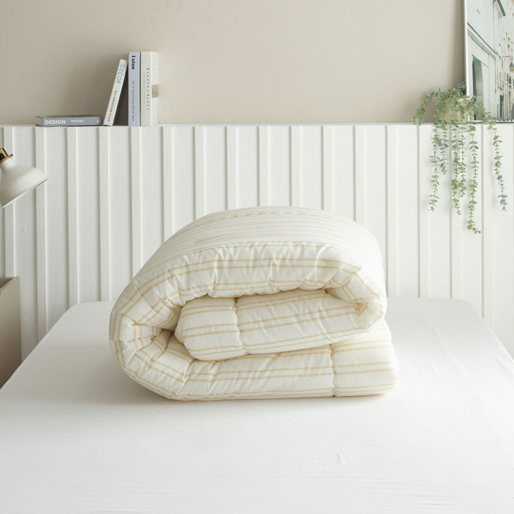 Modern Stripe  Asa Cotton100 Comforter