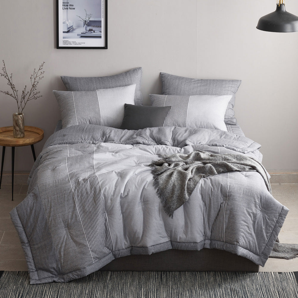 Modern Grey Modal Cotton Comforter